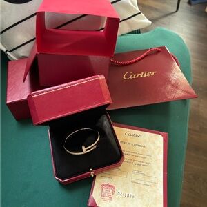 Cartier Gold and Silver Women's Bracelet